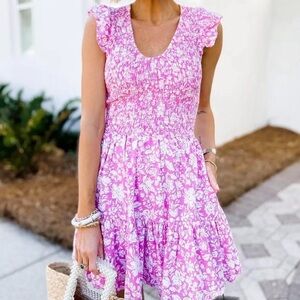 Universal Thread Floral Smocked Dress. must be purchased in a $25 bundle